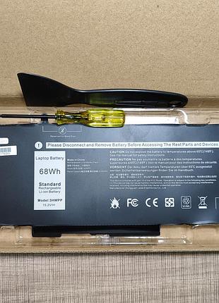 Аккумулятор 3hwpp для dell latitude 5420 / 5520, precision 3560 (15.2v 68wh 4250mah) новый