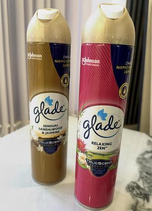 Glade освіжувач морський+ ягоди+сандал + свіжість білизни