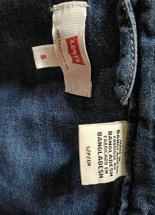 Levis джинсовые платье рубашка 7