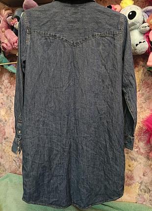 Levis джинсовые платье рубашка 3