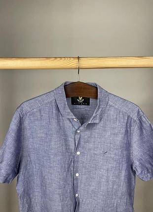 Лляна сорочка рубашка lyle scott