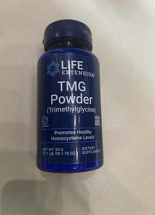 Біологічно активні речовини life extension tmg powder (trimethylglycine) порошок