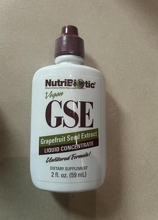 Біологічно активні речовини nutribiotic gse grapefruit seed extract liquid concentrate 59 мл