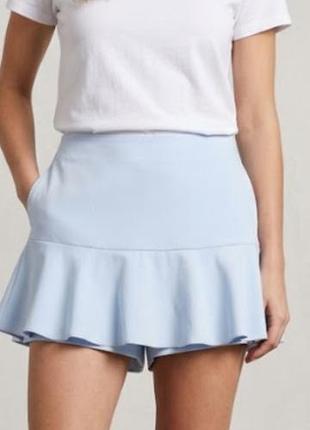 Міні спідниця з шортами  zara, m 2