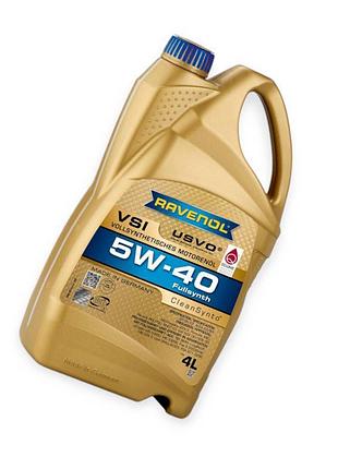 Олива моторна ravenol 5w-40 "vsi "fullsynth pao" sn-cf, a3-b4 4л