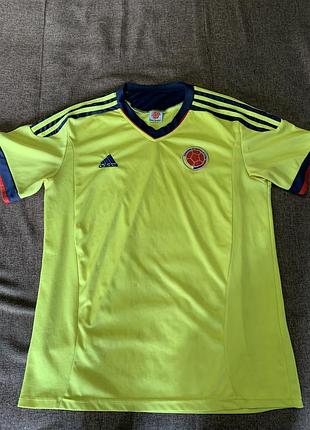 Футбольна форма чоловіча adidas збірна колумбії жовта