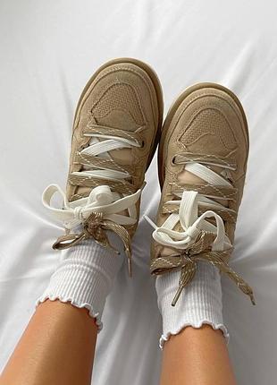 Ugg lo lowmel “beige” (без хутра) 5