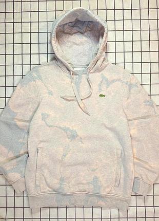 Худи lacoste sport кастум (tie-dye)