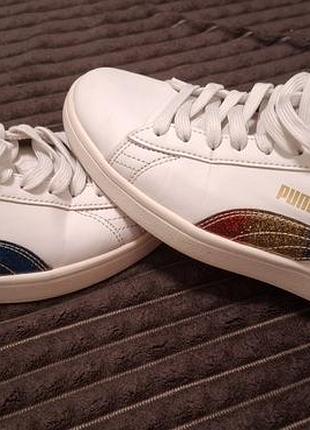 Кросівки жіночі puma білі, 38 розмір, устілка 24 см