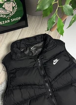 Жилетка чоловіча nike чорна 2