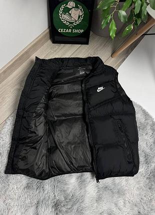 Жилетка чоловіча nike чорна 4