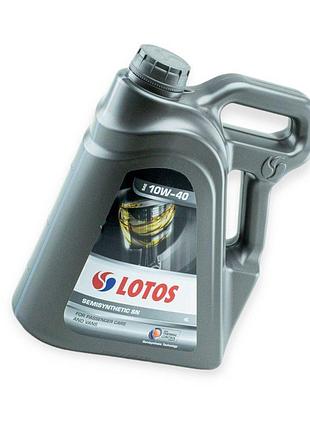 Олива моторна lotos 10w-40 semisynthetic sn, a3, b4 4л
