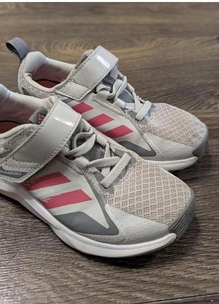Кросівки дитячі adidas сірі з рожевим 29 розмір