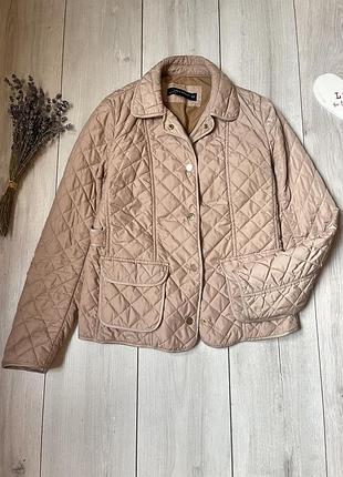 Жіноча стьобана куртка zara 3