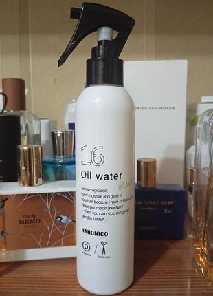 Спрей-тонік для волосся hahonico jyurokuyu oil water з термозахистом, 210 мл