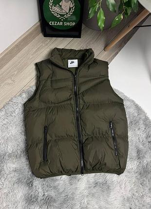 Чоловіча жилетка nike storm-fit хакі