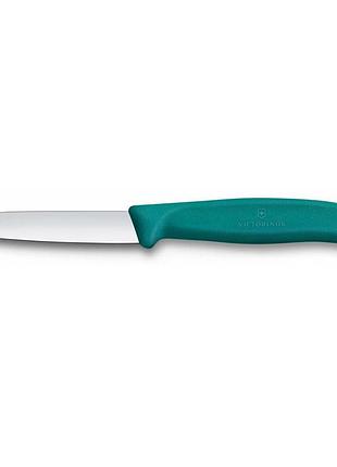 Ніж кухонний victorinox swissclassic, 8см, зелений