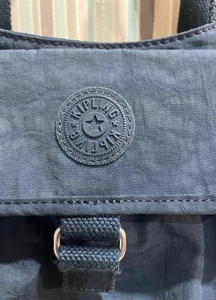 Сумка жіноча kipling felix large handbag синя 6