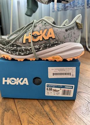 Hoka speedgoat 6 gtx + gore-tex + vibram