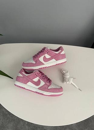 Кросівки nike dunk low next nature sail pink 2