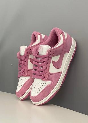 Кросівки nike dunk low next nature sail pink 3