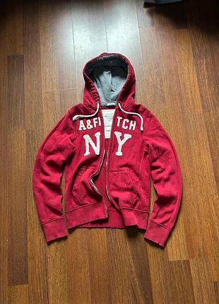 Abercrombie & fitch зіп худі олімпійка чоловіча street style оригінал б у