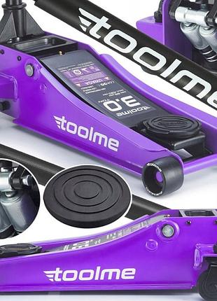Гідравлічний підкатний домкрат 3т 85–430мм toolme tm003 (польща) 5250333