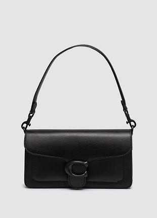 💎 coach tabby shoulder bag 26 black/black (другая подкладка) 26 х 14 х 6.5 см