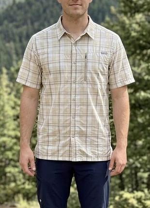 Легкая трекинговая рубашка columbia omni-shade (l)