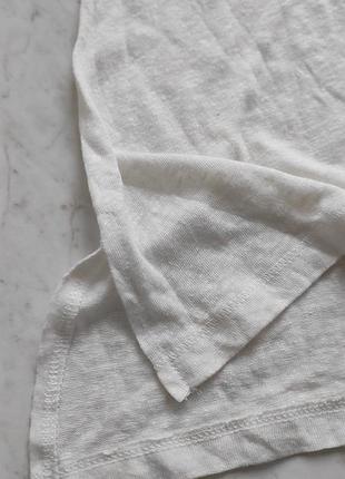 Женская льняная майка свободного кроя pull &amp; bear испания 6