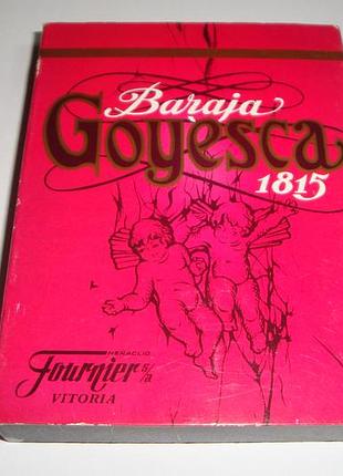 Игральные карты baraja goyesca 1815    /гральні карти/