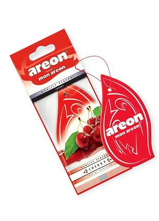Ароматизатор на дзеркало сухий areon лист mon "cherry"