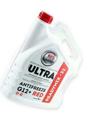 Антифриз червоний 5 л -32 ° c g12 + ultra meg beg-line