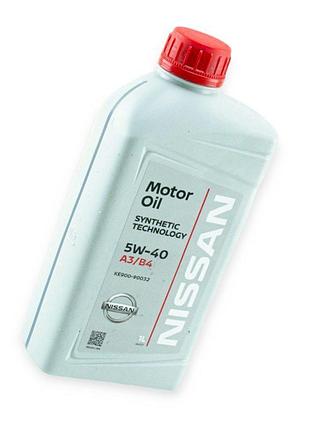 Масло моторное nissan 5w-40 1л