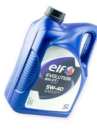 Олива моторна elf 5w-40 evol 900 ft 5л