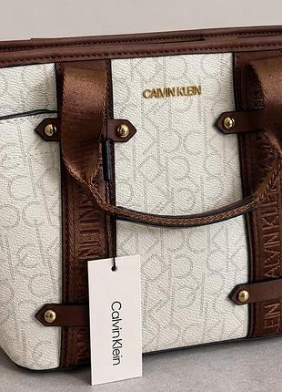 Сумка calvin klein signature large tote 2