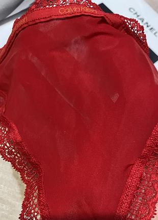 Calvin klein нові круті червоні стрінги 3