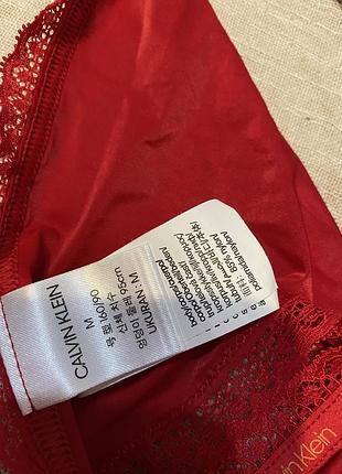 Calvin klein нові круті червоні стрінги 4