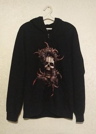 Худи зип толстовка кофта sepultura (l-xl) vintage оригинал
