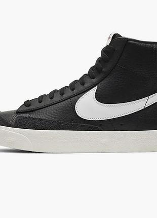 Кросівки чоловічі nike blazer mid 77 vintage black bq6806-002