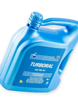 Масло моторное aral 10w-40 turboral 5л