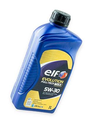 Олива моторна elf 5w-30 evol fulltech msx 1л