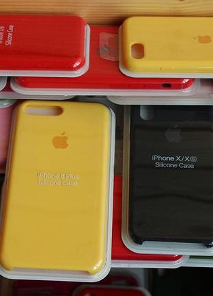 Чехол iphone 7+, 8+ plus silicone case айфон 2