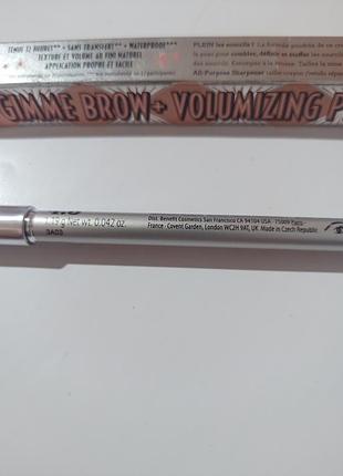 Олівець для брів benefit gimme brow+ volumizing pencil 6