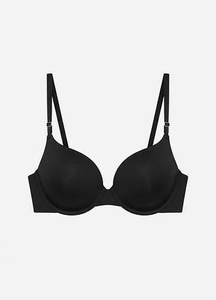 Уплотненный классический базовый бюстгальтер 34dd 75e true and co