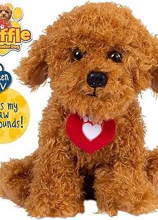 М'яка іграшка собачка мальтіпу waffle the wonder dog від бренду golden bear