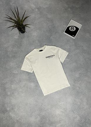Футболка essentials fear of god поло фітова майка
