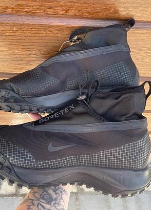 Уцінка кросівки чоловічі nike acg mountain fly gore-tex all black