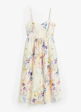 H&m сукня з міксу льону р.l