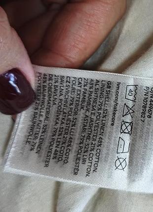 H&m сукня з міксу льону р.l 6